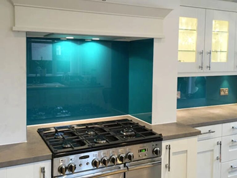 colour glass splashbacks